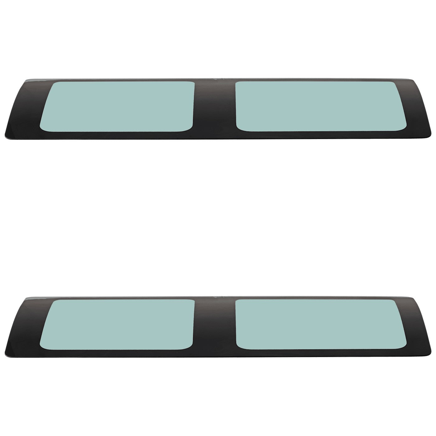 Set of 2 Door Glasses for Chevy Savana 2500