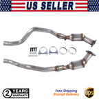 2X Catalytic Converters for Chrysler 300, Magnum, Charger (2005–2007)