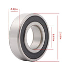20Pcs Deep Groove Ball Bearings for Various Models (25x52x15mm)