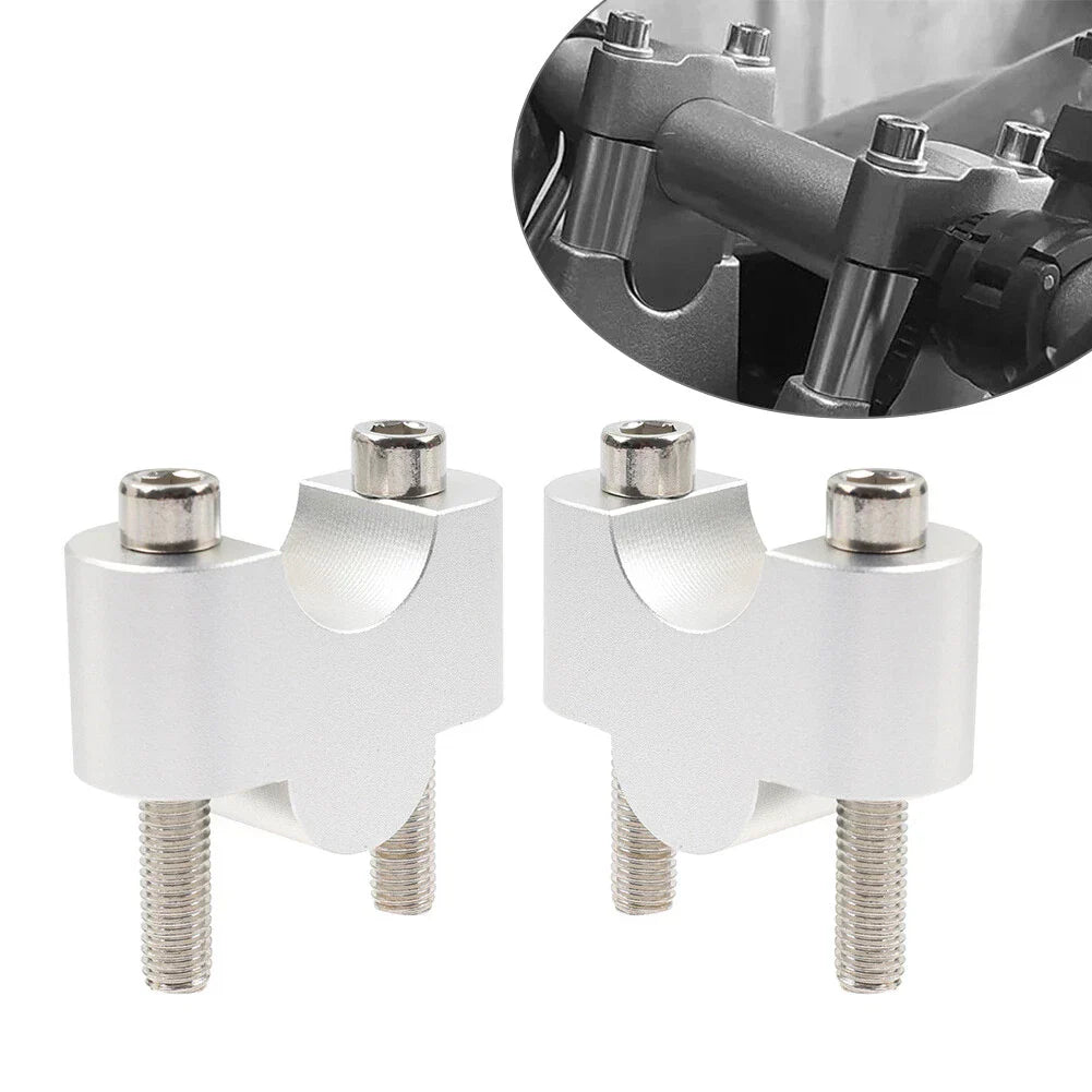 Handlebar Riser Lift Clamps 7/8" for Honda Suzuki Kawasaki