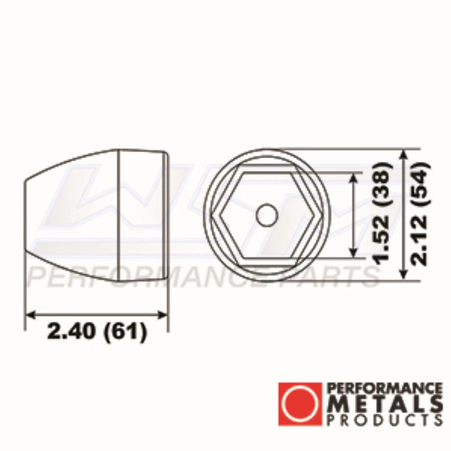 WSM Propeller Anode for Mercruiser Bravo III (PMC00163A)