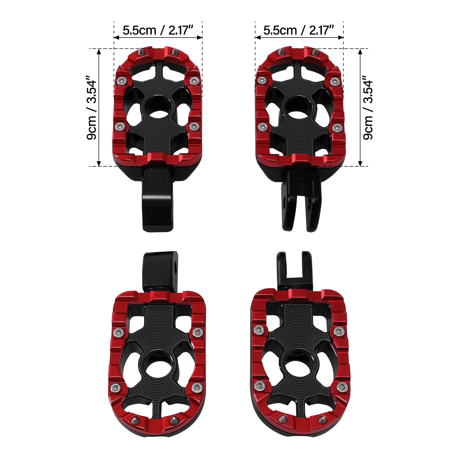 Foot Pegs Footrest Set for Harley Softail Heritage Classic (2018–2024)