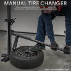 Portable Manual Tire Changer for Sedans SUVs (15"-21" Tires)