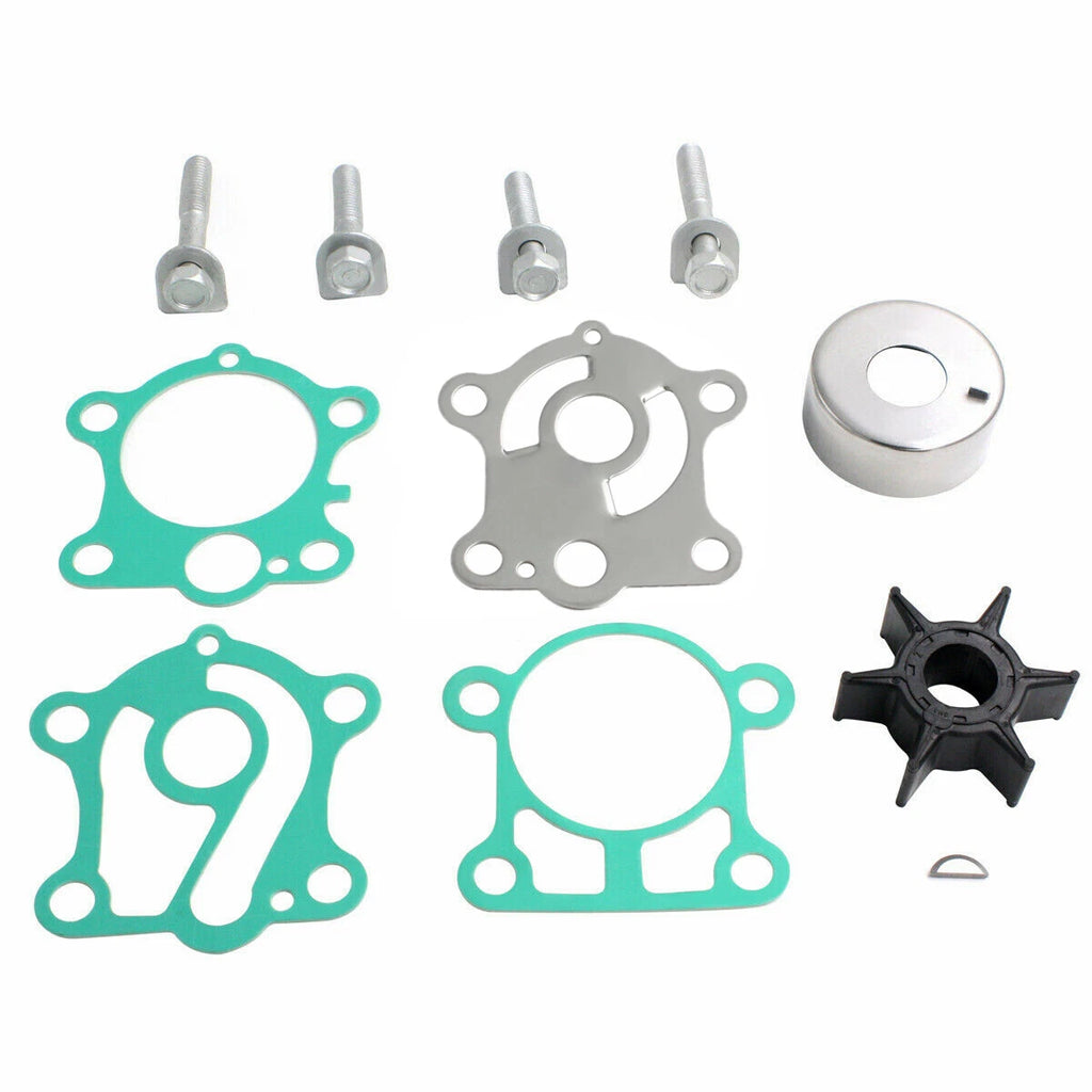 Water Pump Impeller Repair Kit for Yamaha 2 Stroke 25 30HP (6J8-W0078-A1)