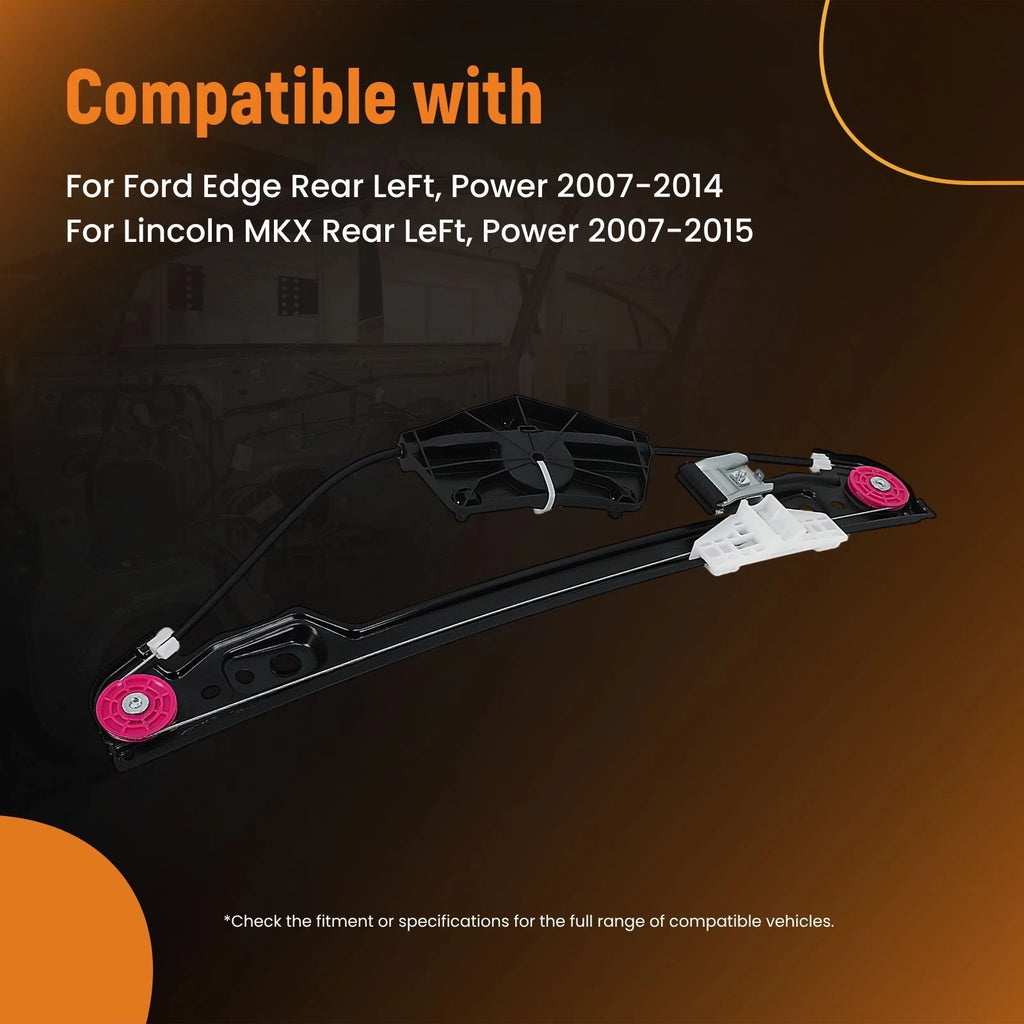 1x Rear Left Window Regulator for Ford Edge Lincoln MKX (2007–2014)