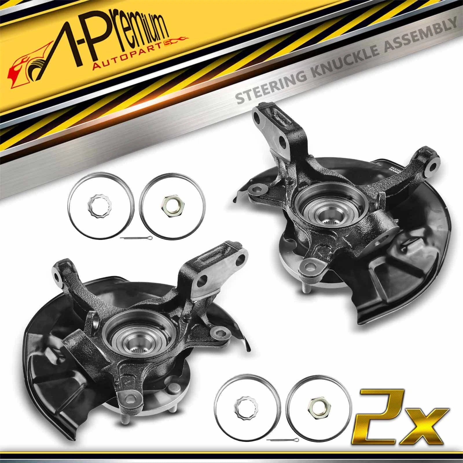 Front Steering Knuckle & Hub Bearing Assembly for Toyota Camry (2018-2024)