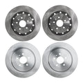 Front and Rear Brake Rotors for Ford Explorer 4WD (2013–2018)