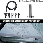 Set of 2 Windshield Washer Nozzles for Ford Crown (No. 3W7Z17603AA)