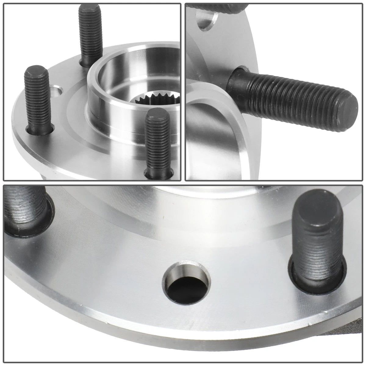 Front Wheel Bearing Hub Assembly for Chevy GMC Isuzu 4WD (1997–2005)