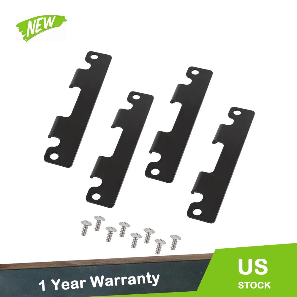 Tailgate Hinge Plates Kit for Yamaha Rhino 660 (2004–2007)