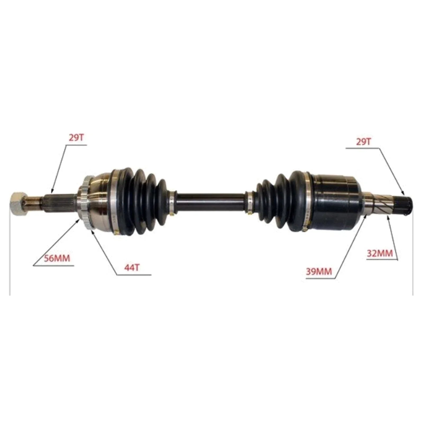 CV Drive Shaft 2.0L for Nissan X-Trail T31 (2008 - 2014)