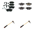 Disc Brake Pad & Sensors Kit for Mercedes W204 C250 C300 (2008–2015)