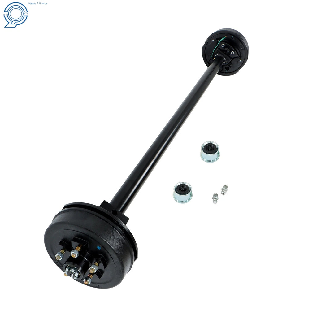 3.5k Electric Brake Trailer Axle for Boat Cargo Dump RV Utility (3500 lb)