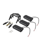 Triple Headlight Headlamp Kit for Honda Ruckus GY6 Scooter (2003-2023)