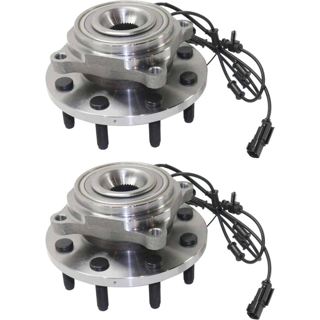 Wheel Hubs for Ram 2500 (2012–2013) Front Left Right 8 Lug w/ Bearing & Sensor