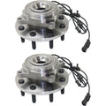 Wheel Hubs for Ram 2500 (2012–2013) Front Left Right 8 Lug w/ Bearing & Sensor