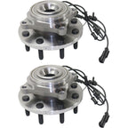 Wheel Hubs for Ram 2500 (2012–2013) Front Left Right 8 Lug w/ Bearing & Sensor
