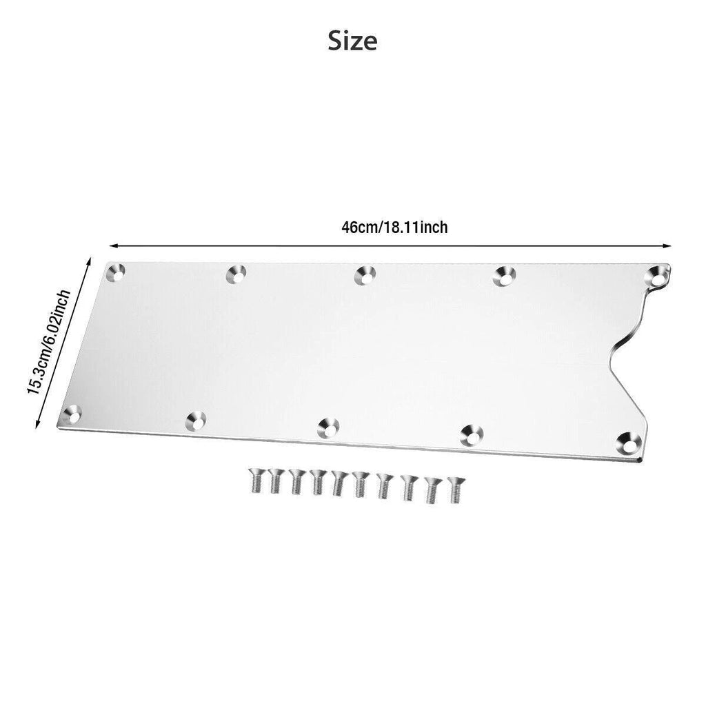 LS Gen 3 Valley Cover Plate Kit w/ Gasket for GM LS-Series 4.8L 5.3L 5.7L 6.0L (2000–2010)