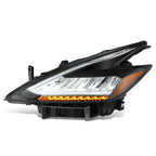 LED Headlight Assembly for Nissan Murano (2019–2021) - Left Side, Black Amber