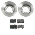 Akebono ProACT Front Brake Kit Disc Rotors & Ceramic Pads for LX470 (1998–2007)