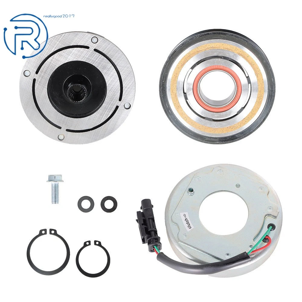 1X A/C Clutch w/Pulley Hub Coil for Chevrolet Silverado 1500/2500 (2014–2018)
