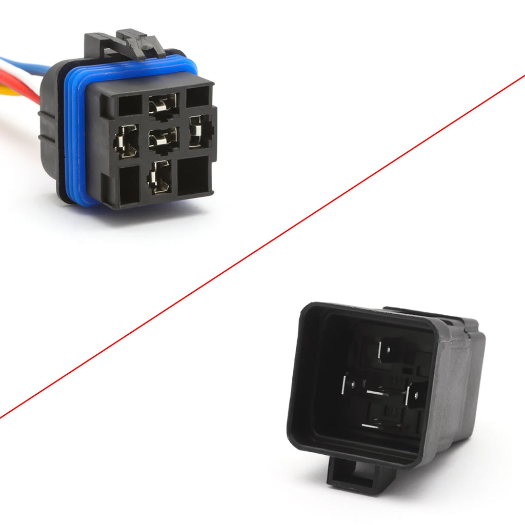 SPDT Mini Relay Socket with Wiring Harness for 12V (2012-2022)