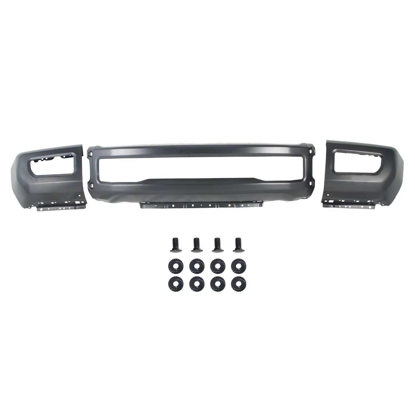 Front Bumper for Ford F-250 F-350 Super Duty (2017–2019) W/Fog Light Holes