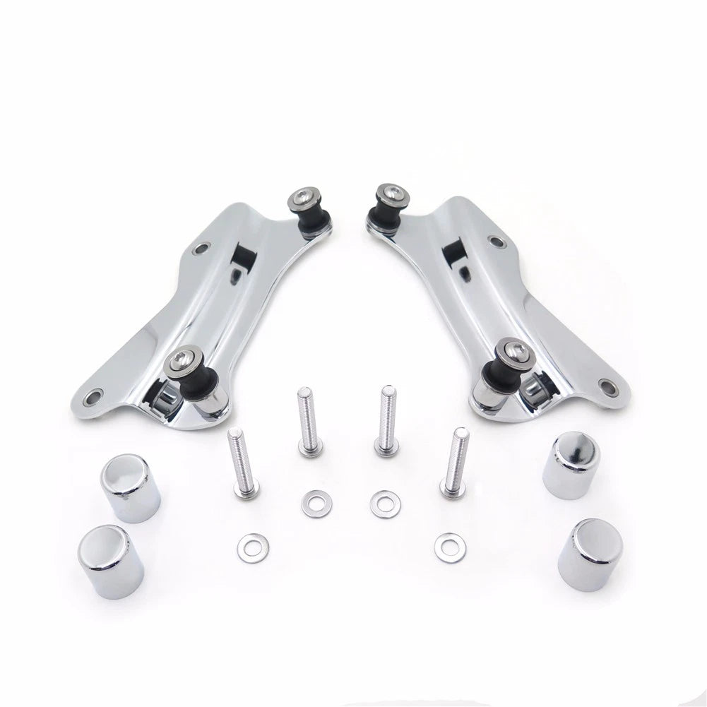 4-Point Docking Hardware Kit for Harley Touring (2014–2019) FLHR FLHT Chrome