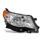 Passenger Side Chrome Housing Amber Corner Headlight for Subaru Forester (2009–2013)