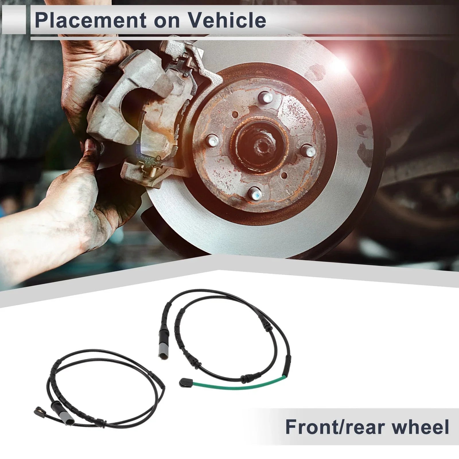 Brake Pad Wear Sensor Front/Rear for BMW E70/F15 X5