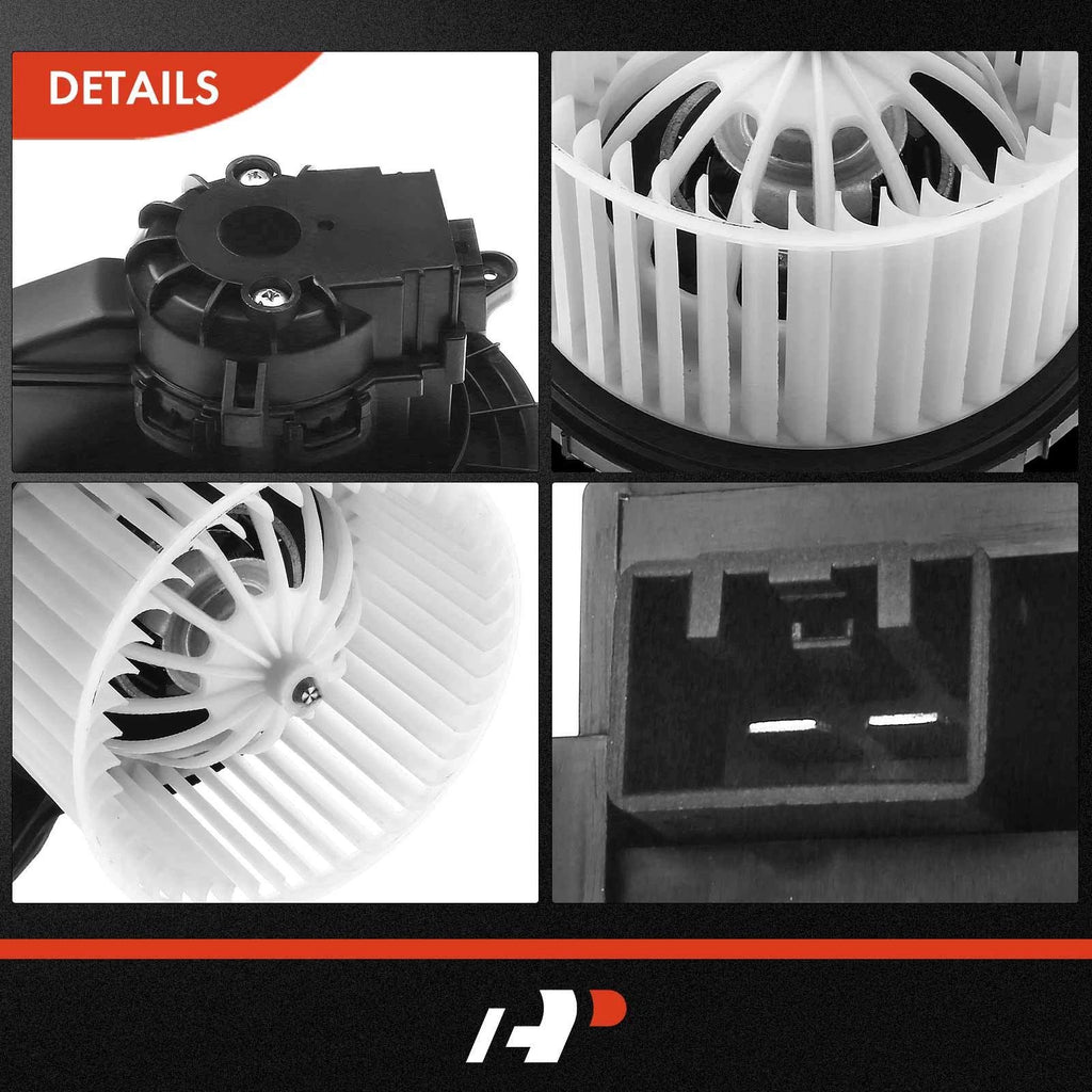 Rear HVAC Blower Motor & Resistor Kit for Chevy Tahoe Cadillac Escalade (2007–2014)