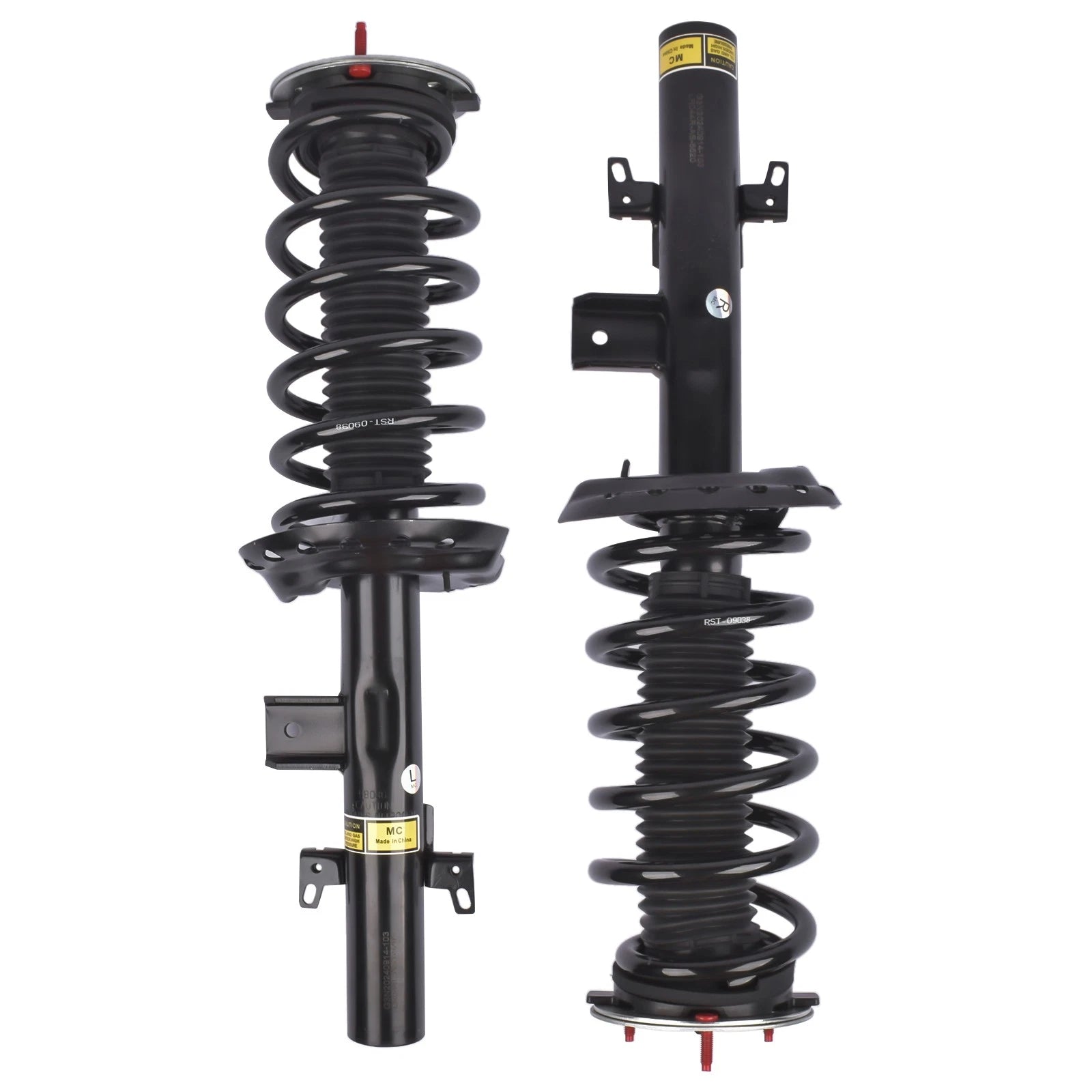 2x Shock Struts for Land Rover LR2 (2008-2015) Rear Left & Right