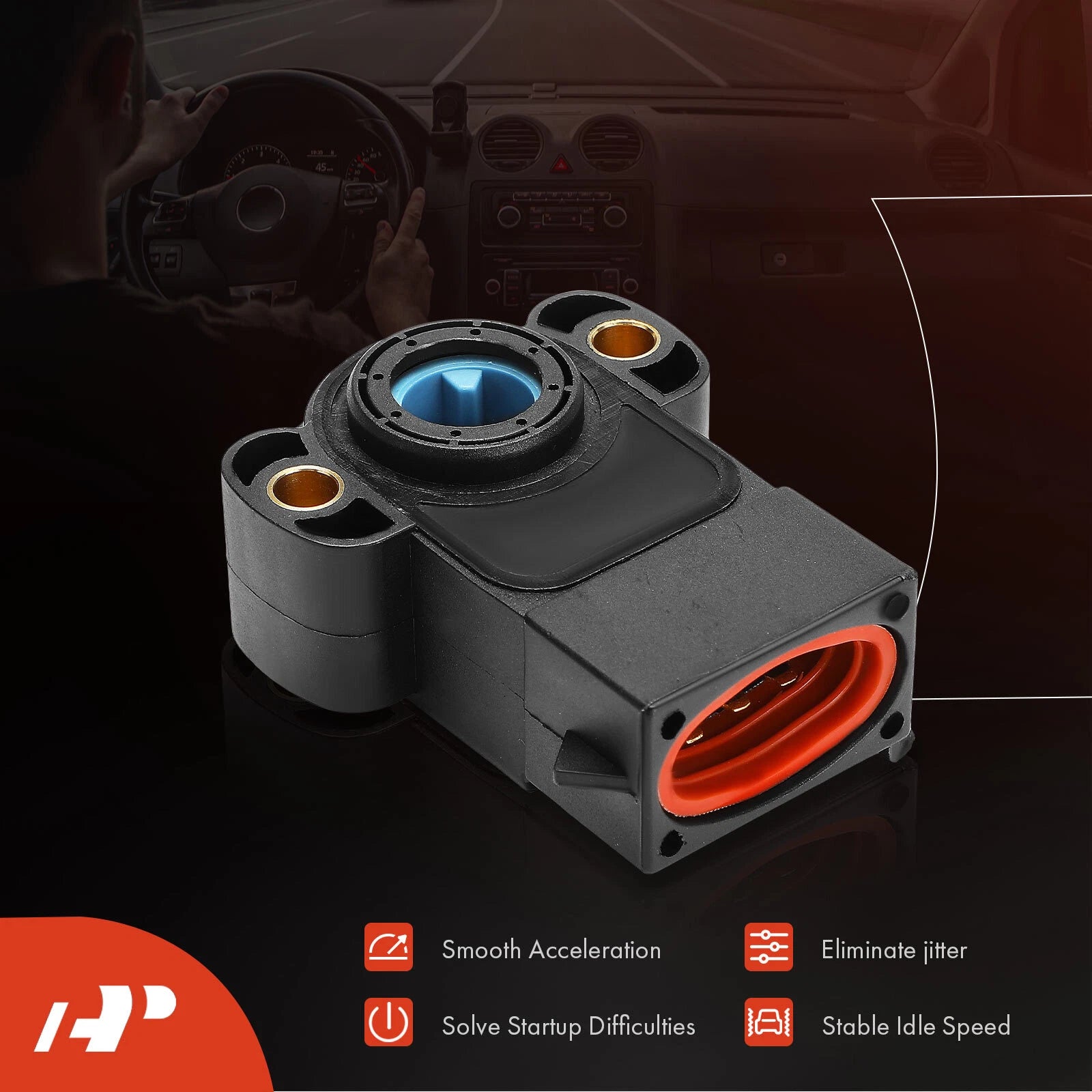 Throttle Position Sensor for Ford F-250 F-350 Mustang (2000–2023)