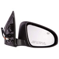 Replacement Ready to Paint Passenger Power Door Mirror w/Turn Signal w/Heated