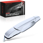 Rear Right Door Handle for Chevy Silverado 1500 (Silver Birch)