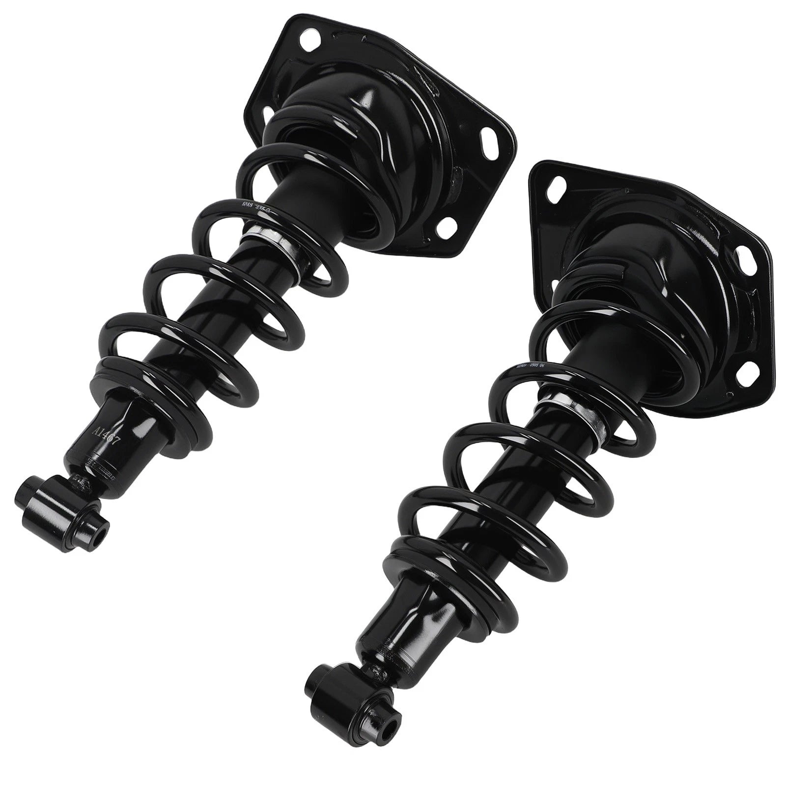 Pair Rear Complete Struts w/ Coil Springs for Chevrolet Camaro (2010–2015)