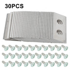30Pcs Titanium Replacement Blades for WORX Robot Lawn Mower (2013–2023)