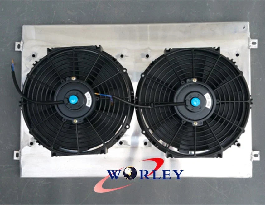 Aluminum Radiator Shroud & Fans for Holden VY Commodore SS 5.7L V8 (2002-2004)