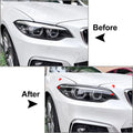 Headlight Eyebrow Cover Trim for BMW 2 Series F22 F23 F87 M2 (2014-2021)