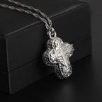 Christian Jesus Cross Catholic Crucifix Locket Pendant