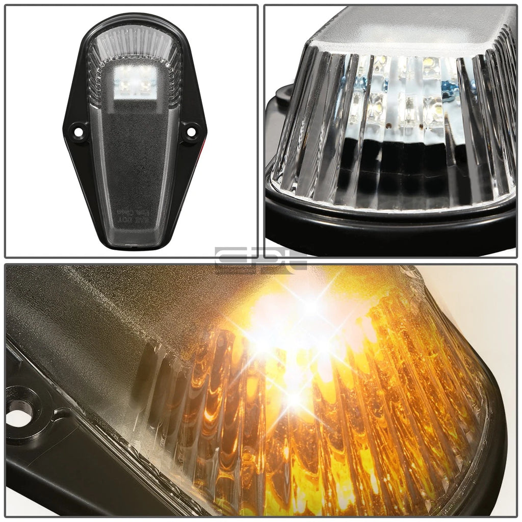 5Pcs LED Cab Roof Running Lights for Ford F-Series Pickup (1980–1996)
