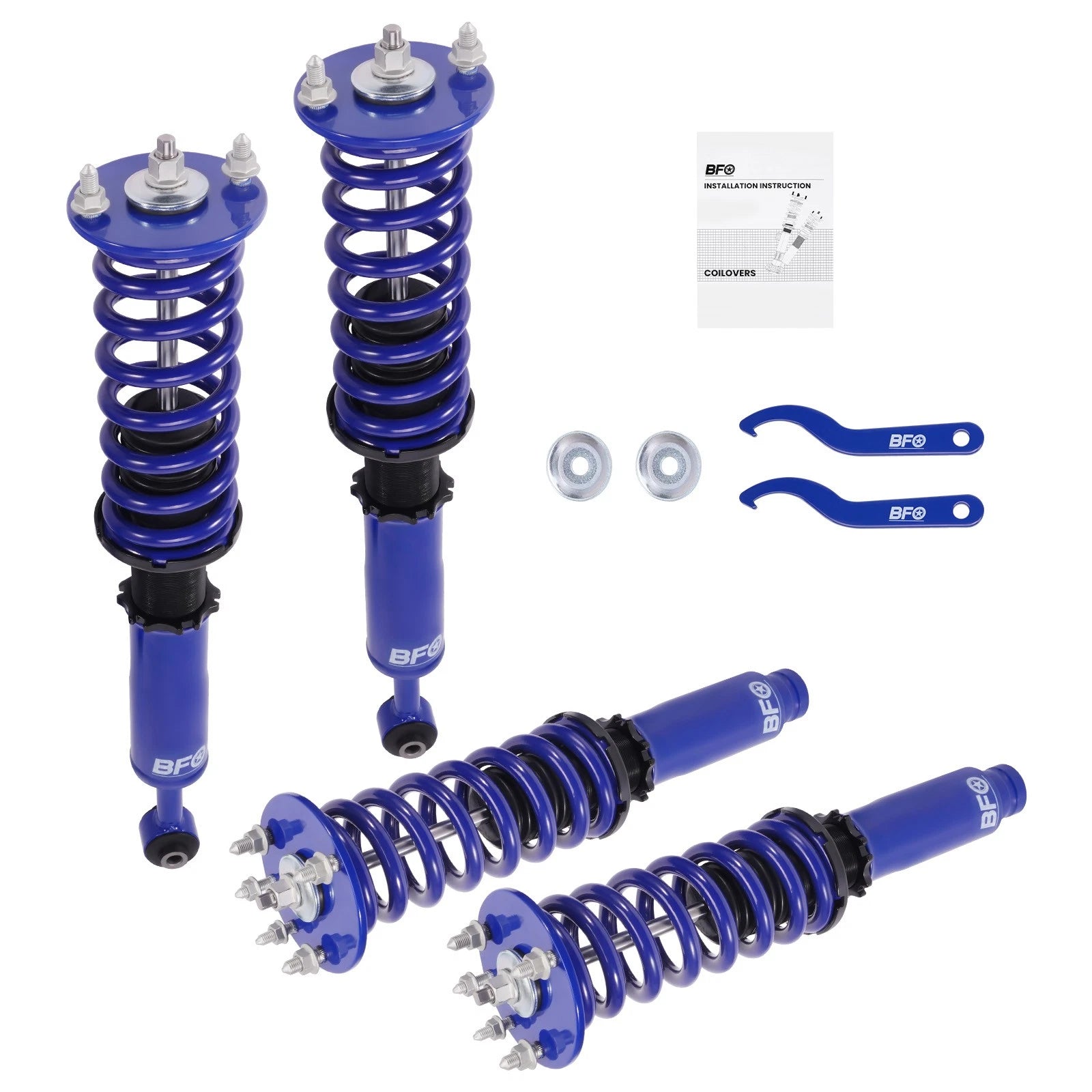 Coilover Struts for Honda Accord (1998–2002) CG/CF/CL/TL Suspension Spring Kit