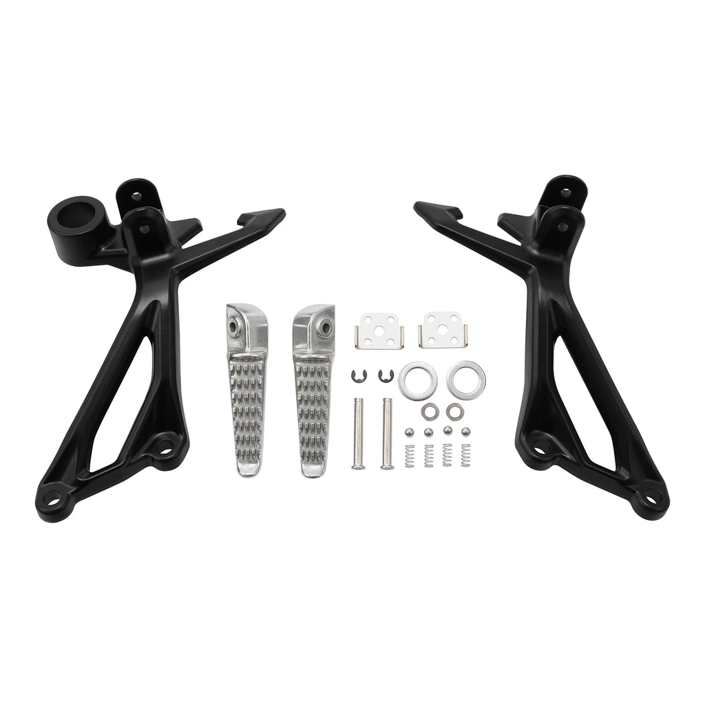 Rear Passenger Footrests Footpegs Brackets for Kawasaki Z900 ABS (2017–2025)