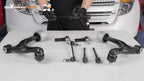 8x Suspension Front Lower Control Arms Tie Rods Sway Bar for Ford Explorer (2011–2019)