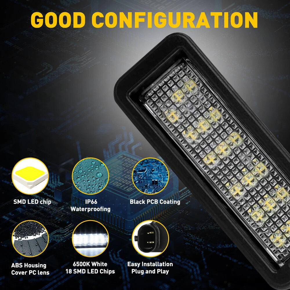 LED License Plate Light for Dodge Charger Challenger (2015–2021)