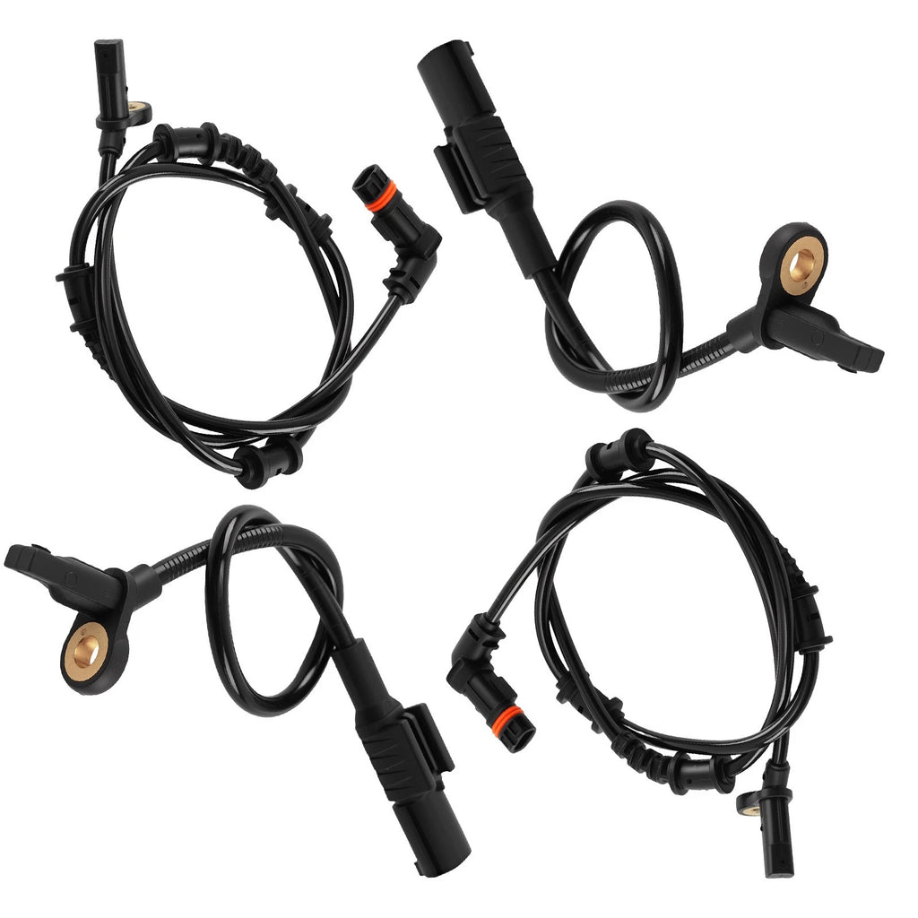 4X ABS Wheel Speed Sensor for Mercedes-Benz ML63 AMG (2007–2011) A1645400717