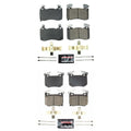 PowerStop Z23 Carbon-Fiber Ceramic Disc Brake Pad Kit for G70 Stinger (2018–2023)