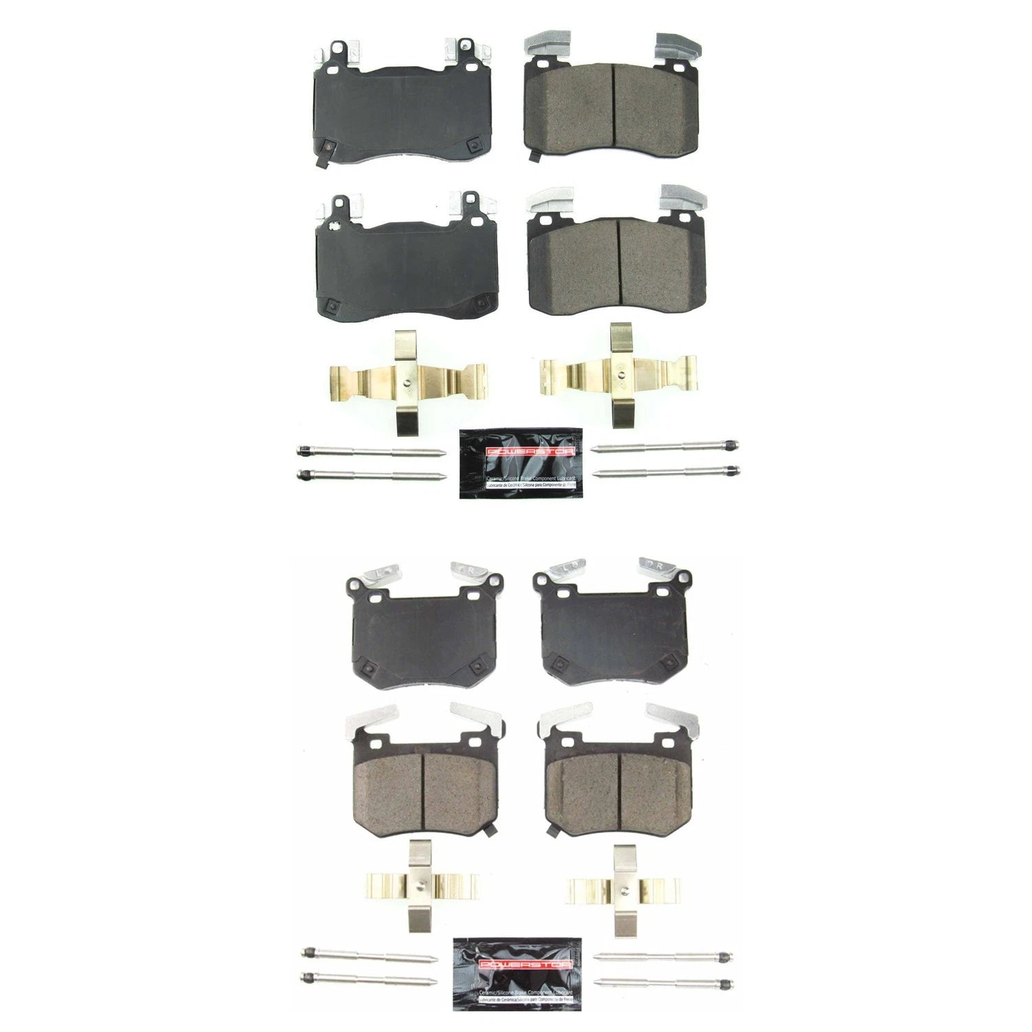 PowerStop Z23 Carbon-Fiber Ceramic Disc Brake Pad Kit for G70 Stinger (2018–2023)