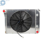 3-Row Aluminum Radiator with Shroud Fan Kit for Chevy El Camino (1971–1987)