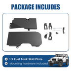 Gas Tank Skid Plate for Jeep Wrangler JK 4WD 4-Door (2007–2018) Powder Coated